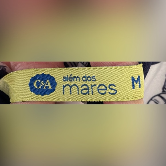 C & A alem dos mares one piece, cheeky, high cut swim suit with strappy back; M - Picture 6 of 7